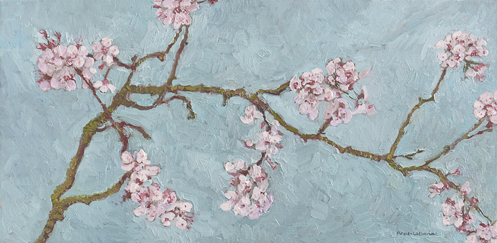 Pink Blossom in May 30x60cm